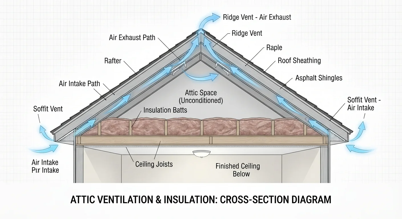Attic Insulation and Ventilation: The Hidden Pair Behind Energy Efficiency