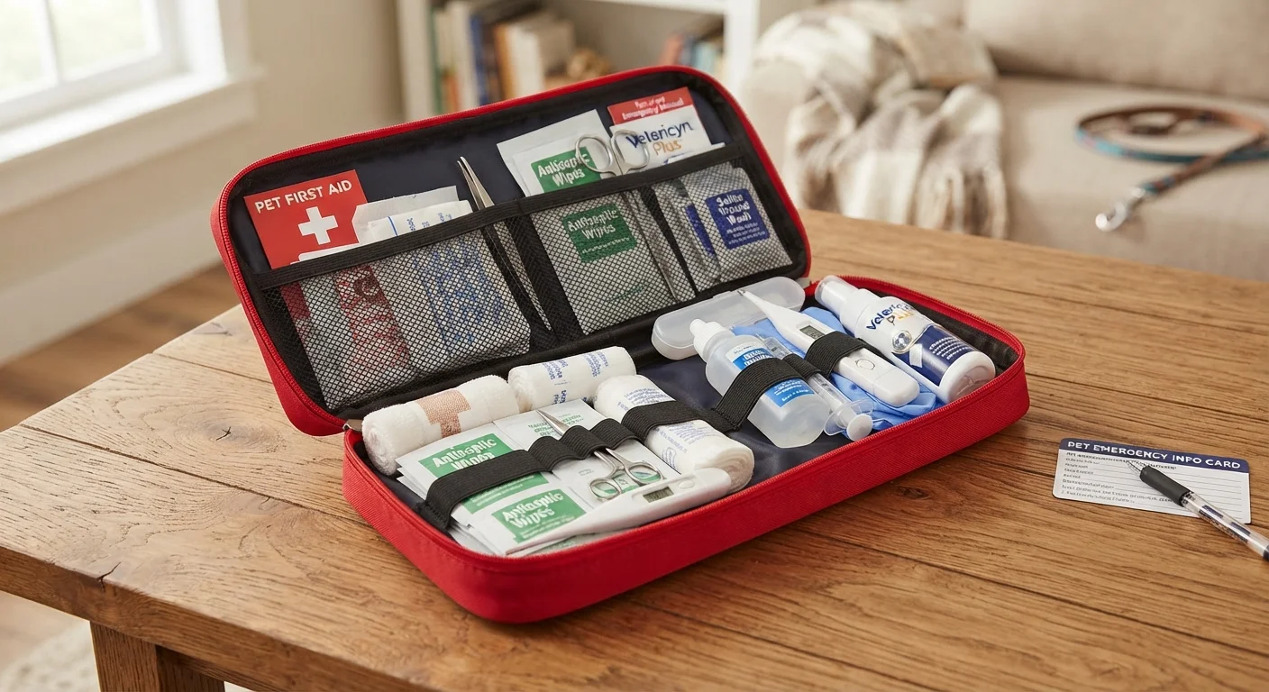 Building a Pet First-Aid Kit That's Actually Useful