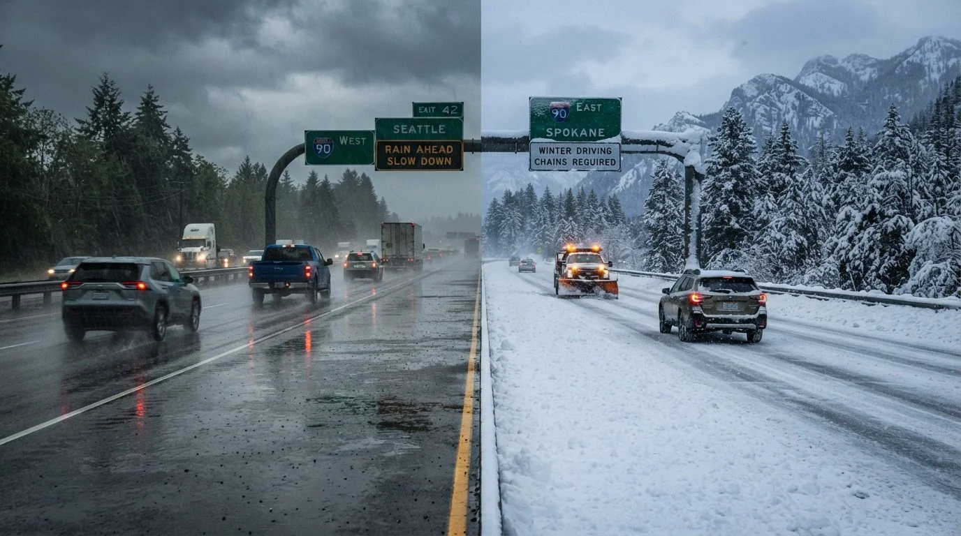Driving in the Rain vs. Driving in Snow: How Your Approach Should Differ