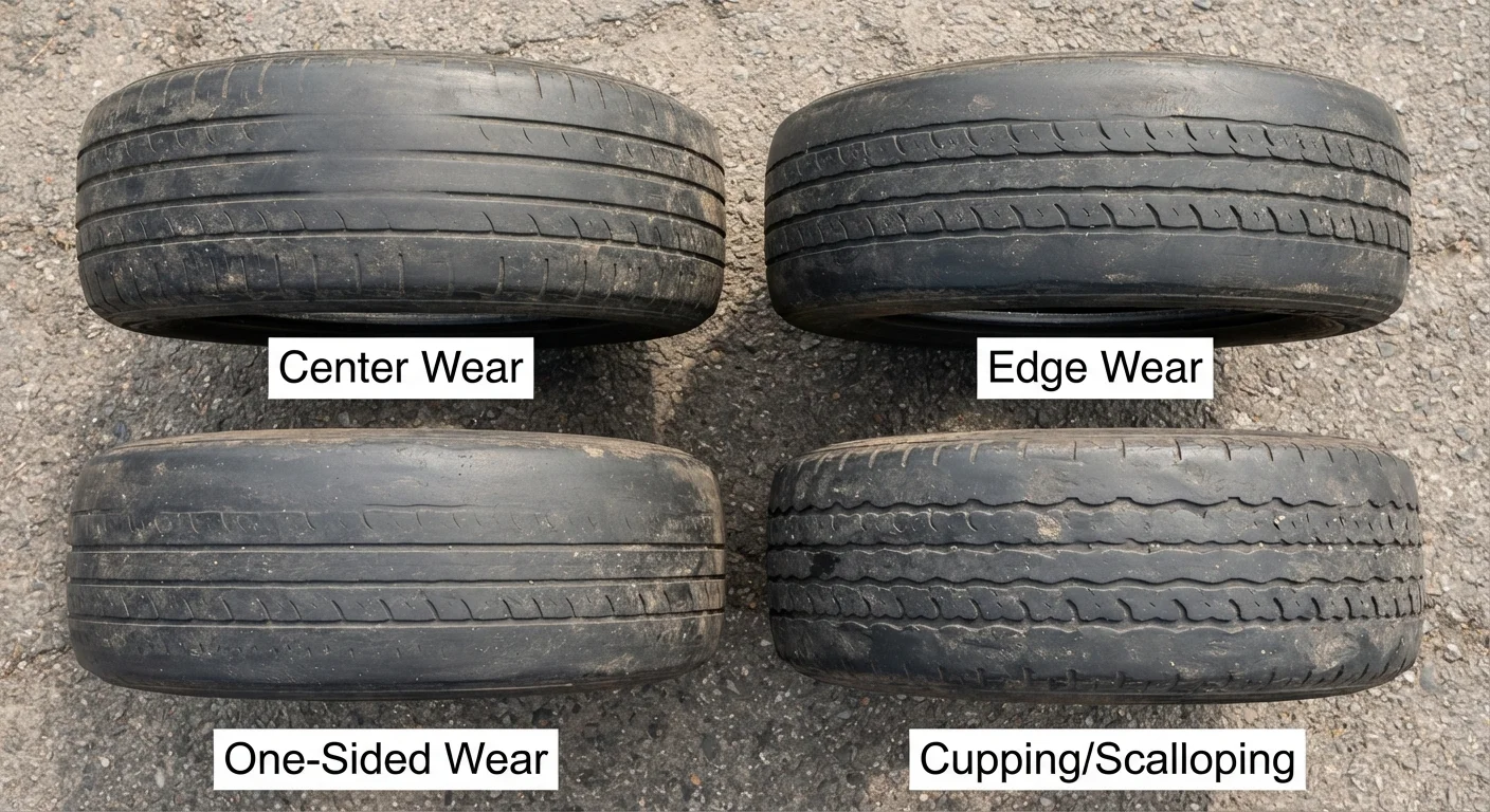 Reading Your Tires: Wear Patterns That Signal Bigger Problems