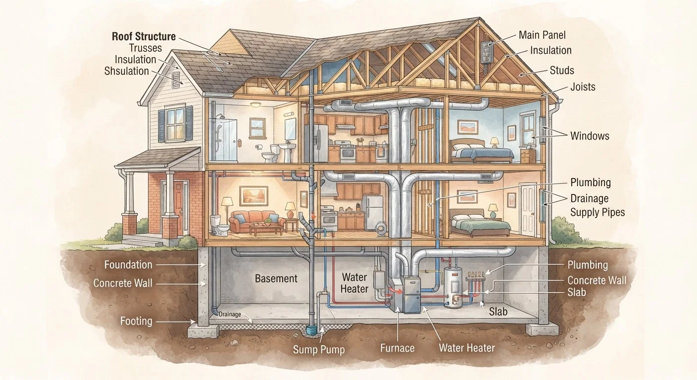 Roof, Foundation, HVAC, Plumbing: The Systems Every Homeowner Should Understand
