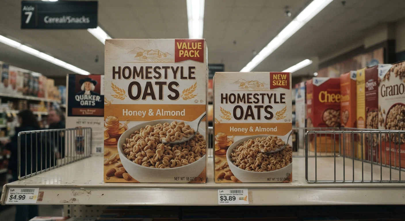 Shrinkflation: When the Package Stays but the Product Shrinks
