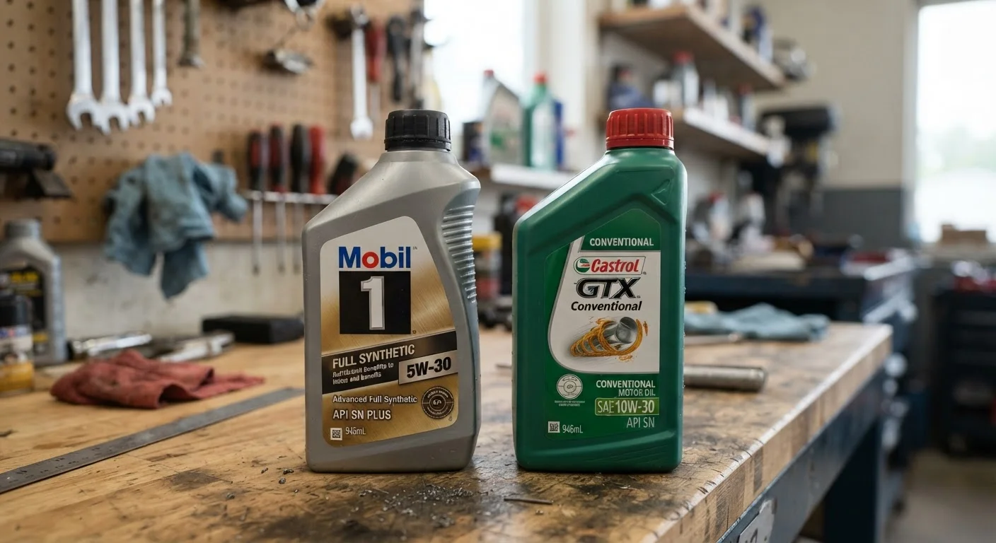 Synthetic vs. Conventional Motor Oil: What the Difference Actually Costs You
