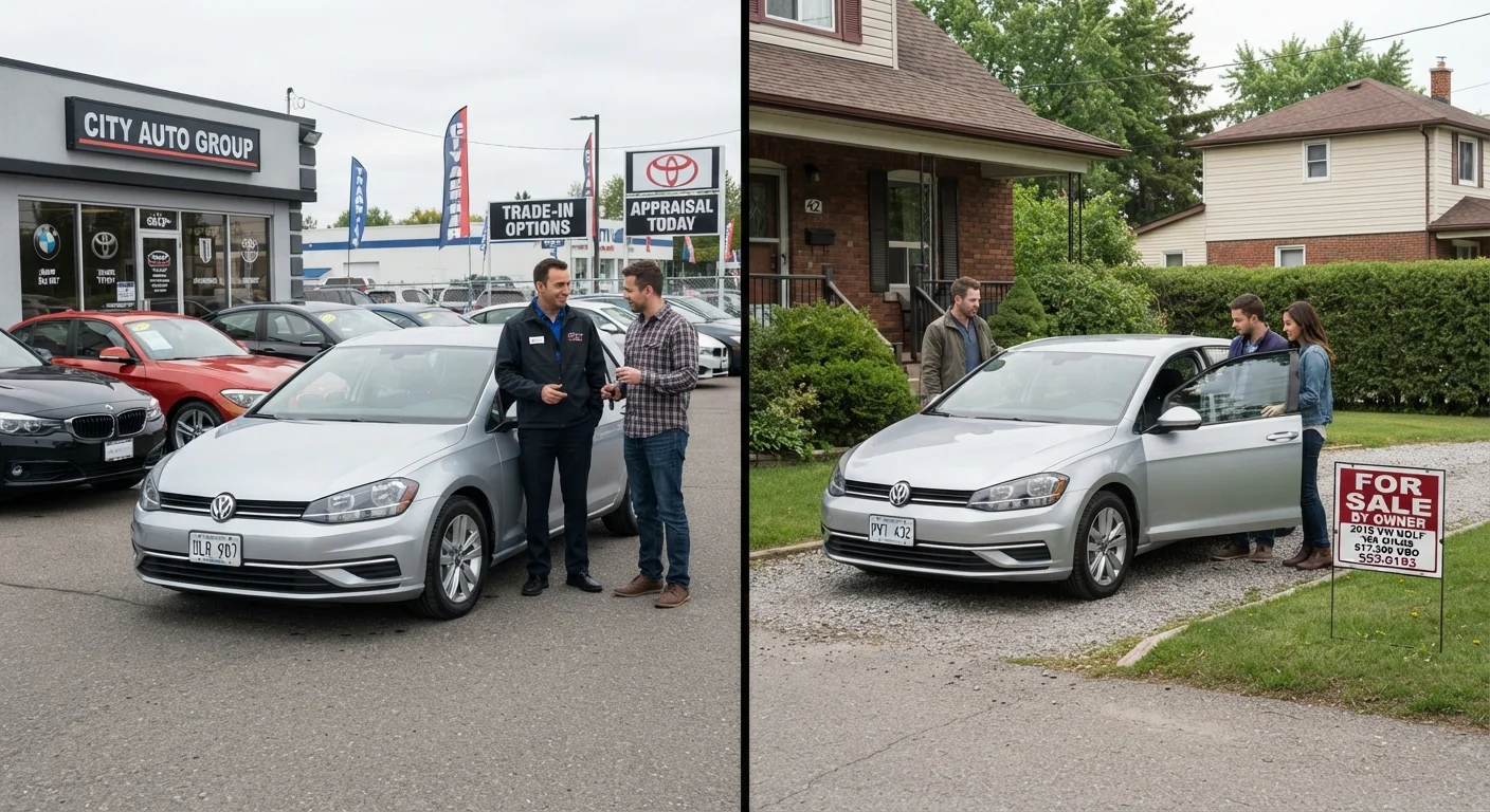 Trade-In Value vs. Private Sale: Which Gets You More?