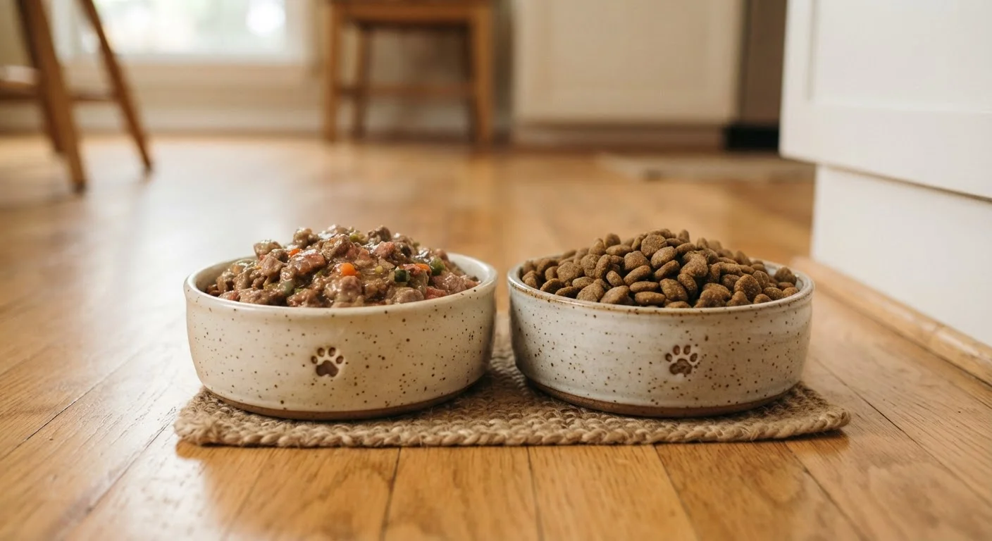 Wet Food vs. Dry Kibble: What Actually Changes for Your Pet's Health