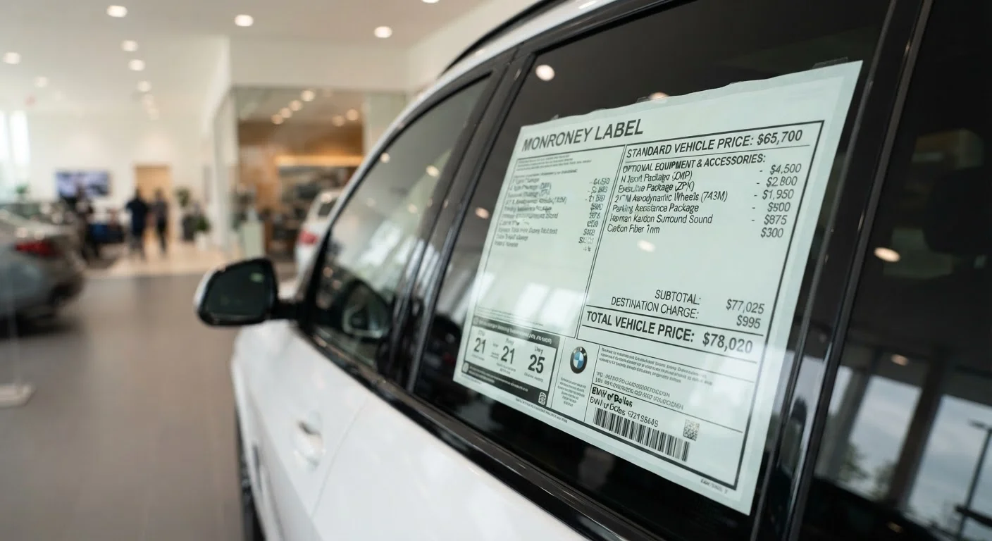 What the Sticker Price on a New Car Actually Means